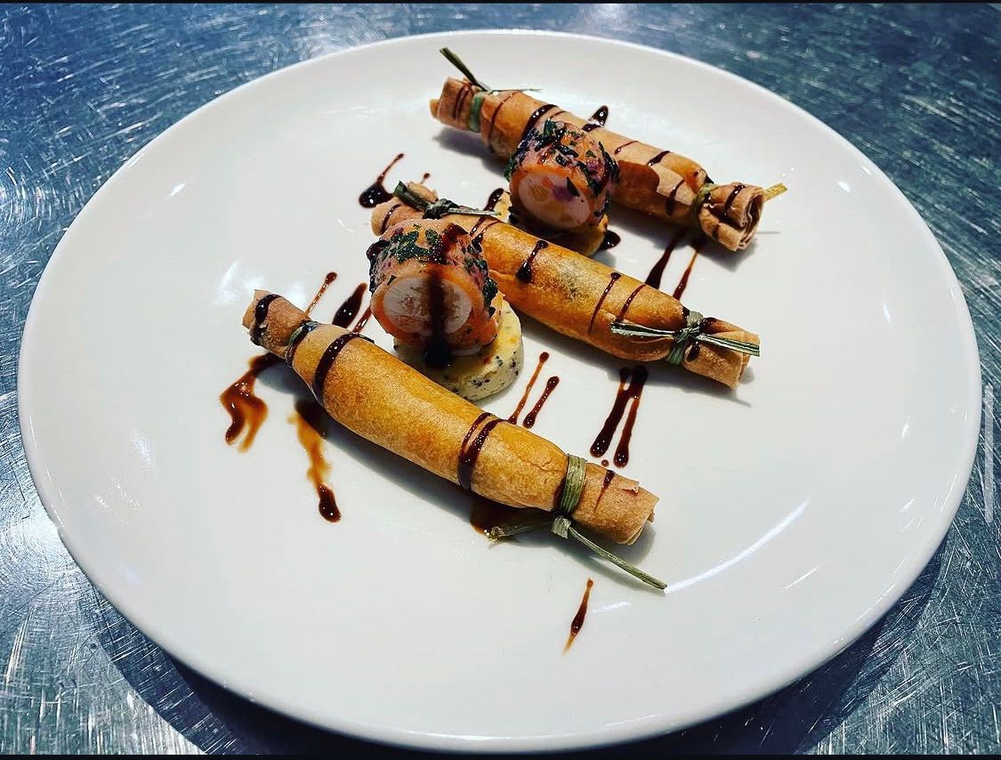 Plat signature élégant