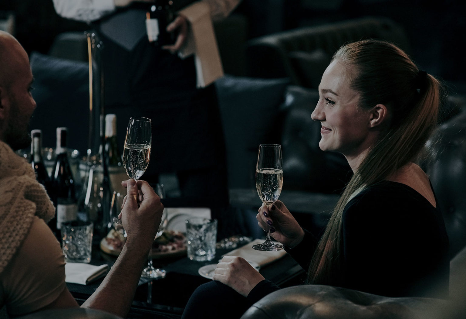 Ambiance conviviale au restaurant